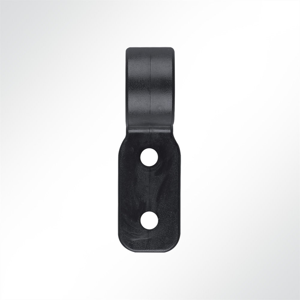 Artikelbild Planenhaken geschlossen für Ø 4-12mm Seil schwarz