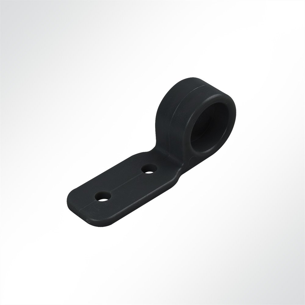 Artikelbild Planenhaken geschlossen für Ø 4-12mm Seil schwarz