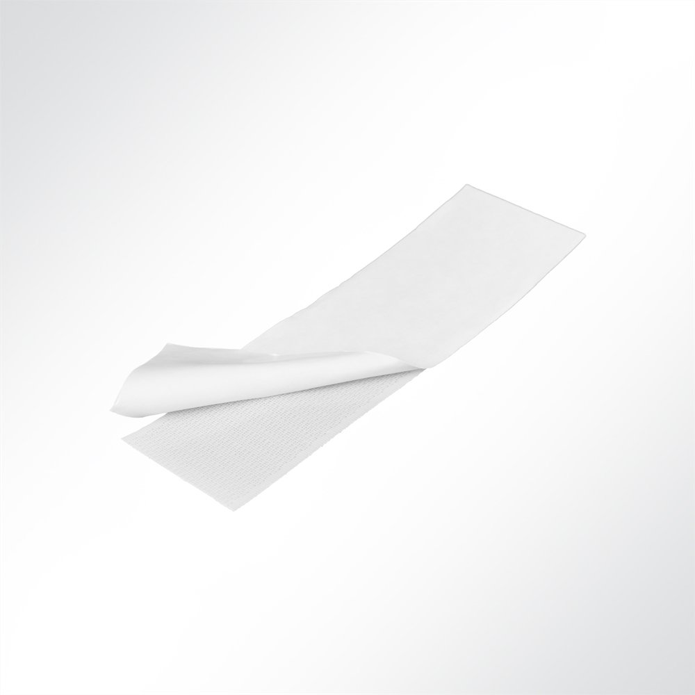 Artikelbild Klettband Hakenband selbstklebend Hotmelt weiß, Breite 20mm