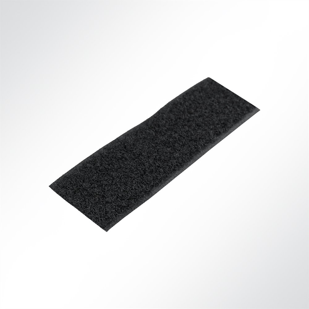 Artikelbild Klettband Haken- und Flauschband zum Nähen schwarz - Breite 20mm