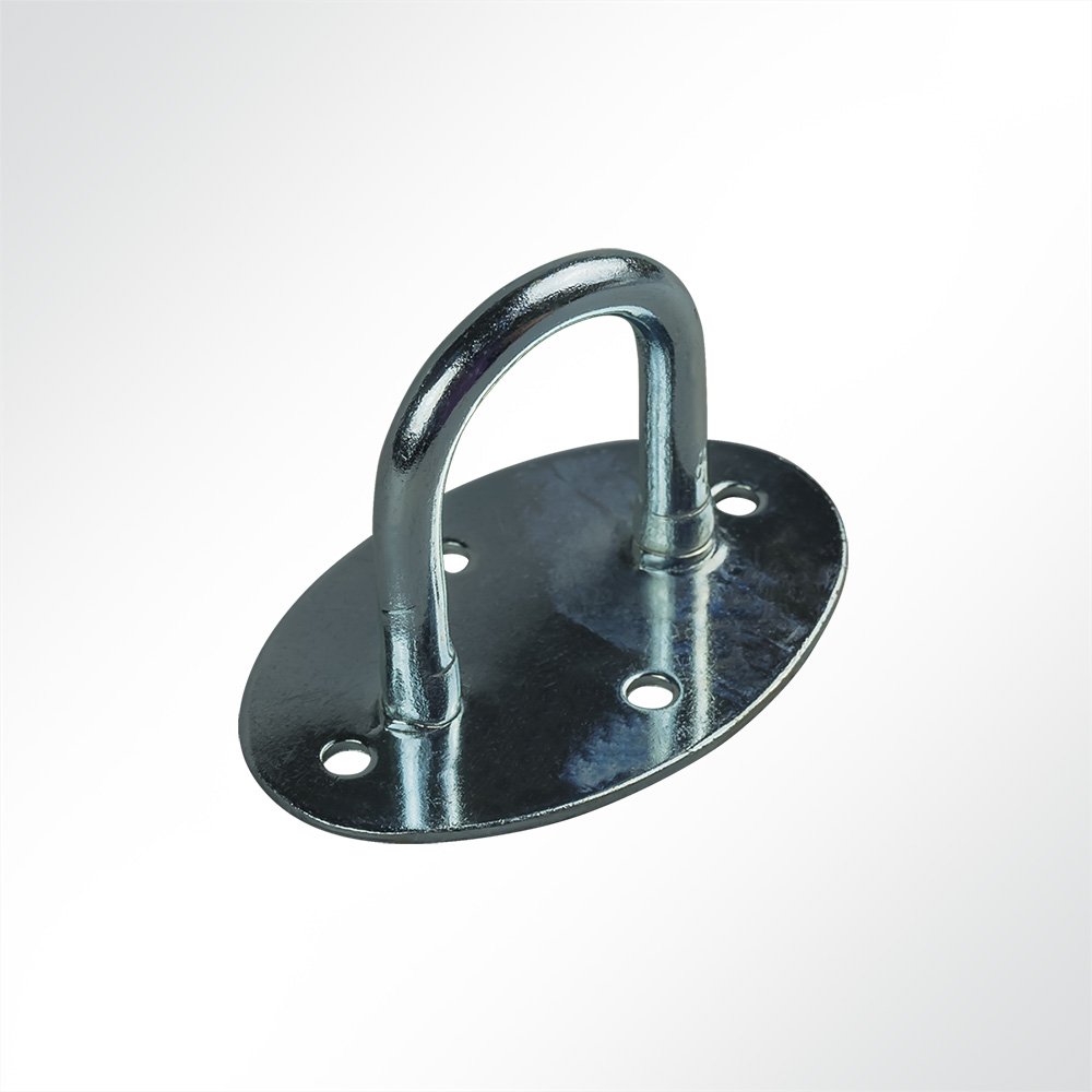 Artikelbild Bügelkrampe mit ovaler Platte