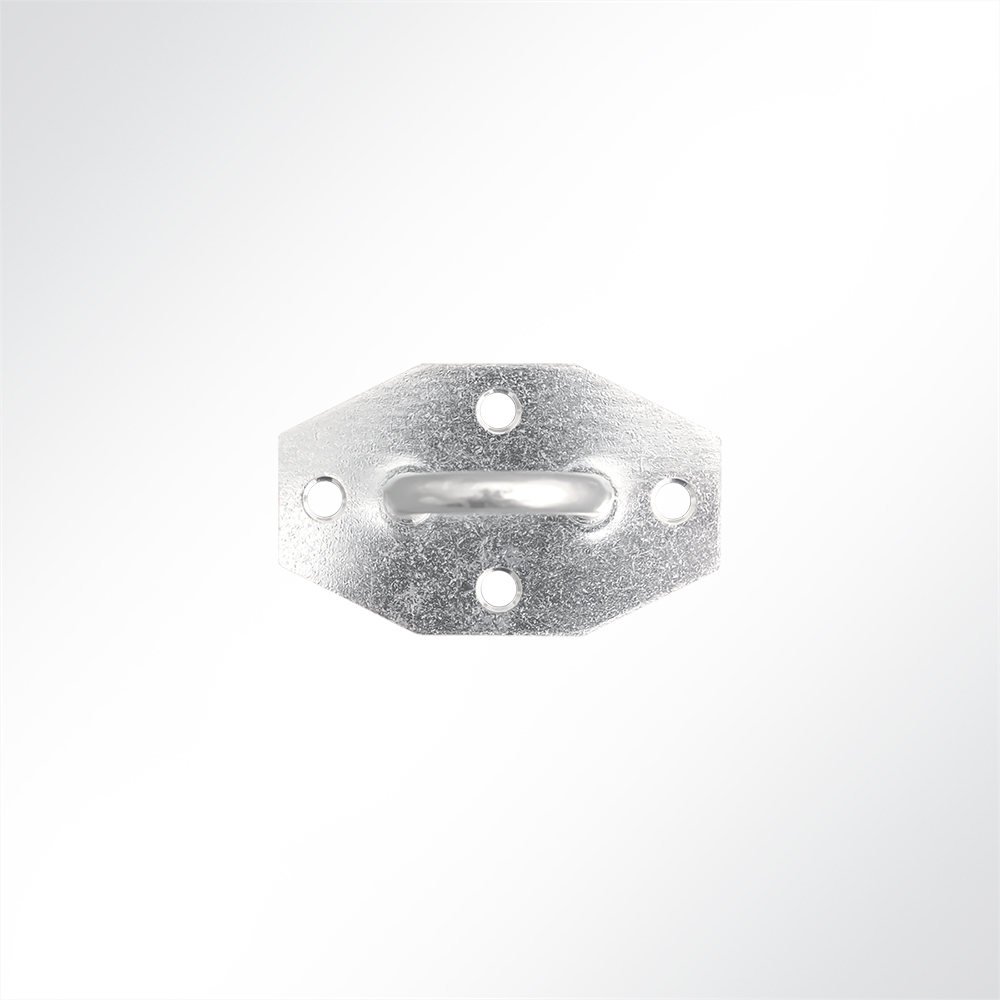 Artikelbild Bügelkrampe mit sechseckiger Platte