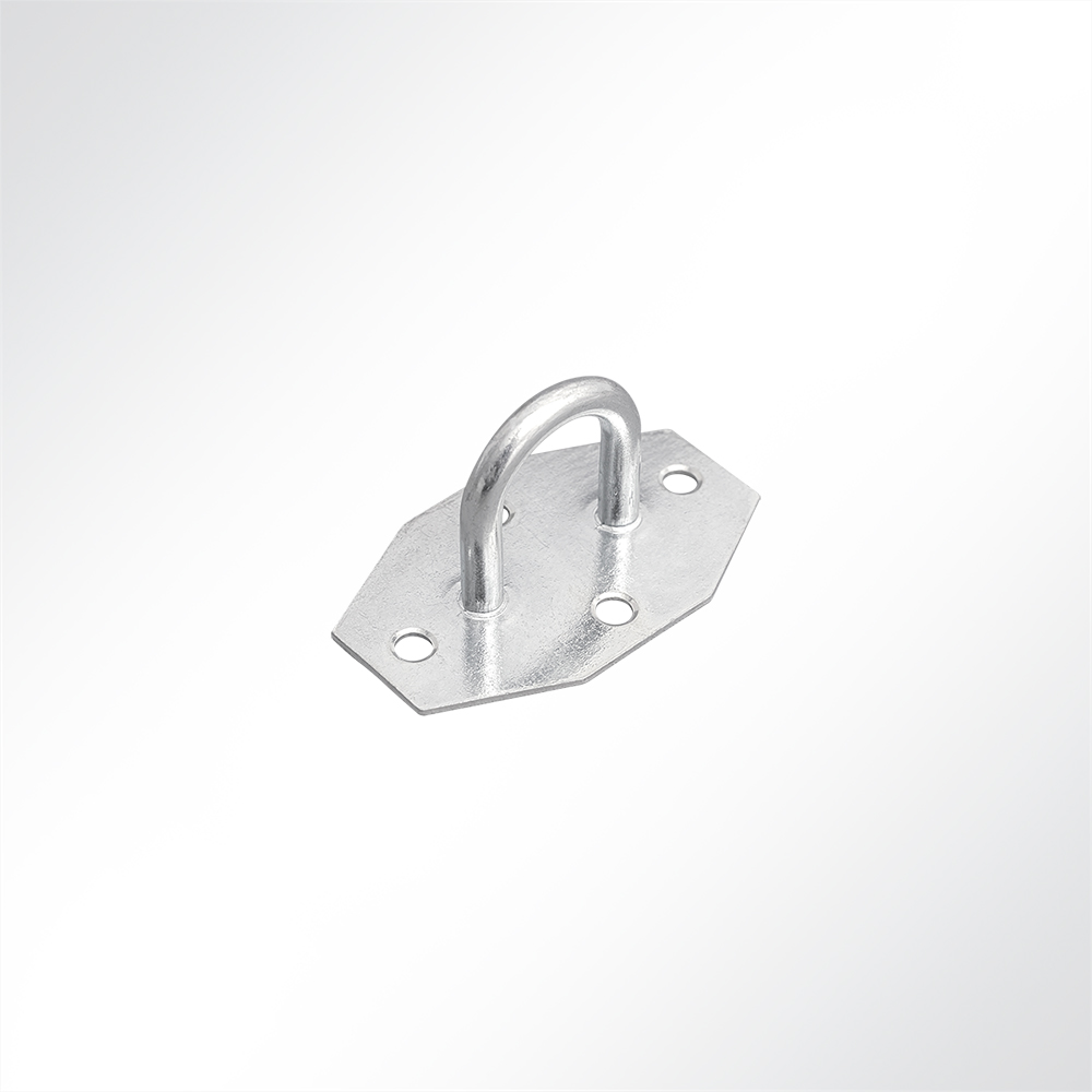 Artikelbild Bügelkrampe mit sechseckiger Platte