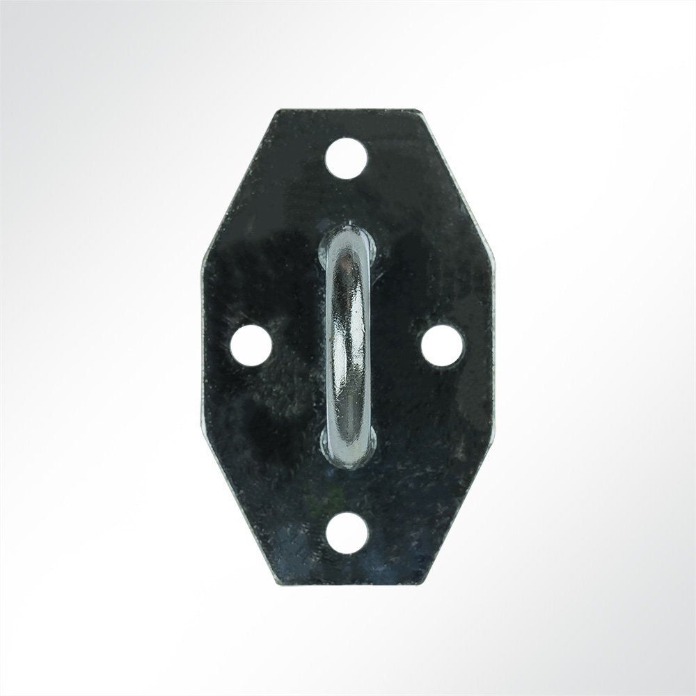 Artikelbild Bügelkrampe mit achteckiger Platte