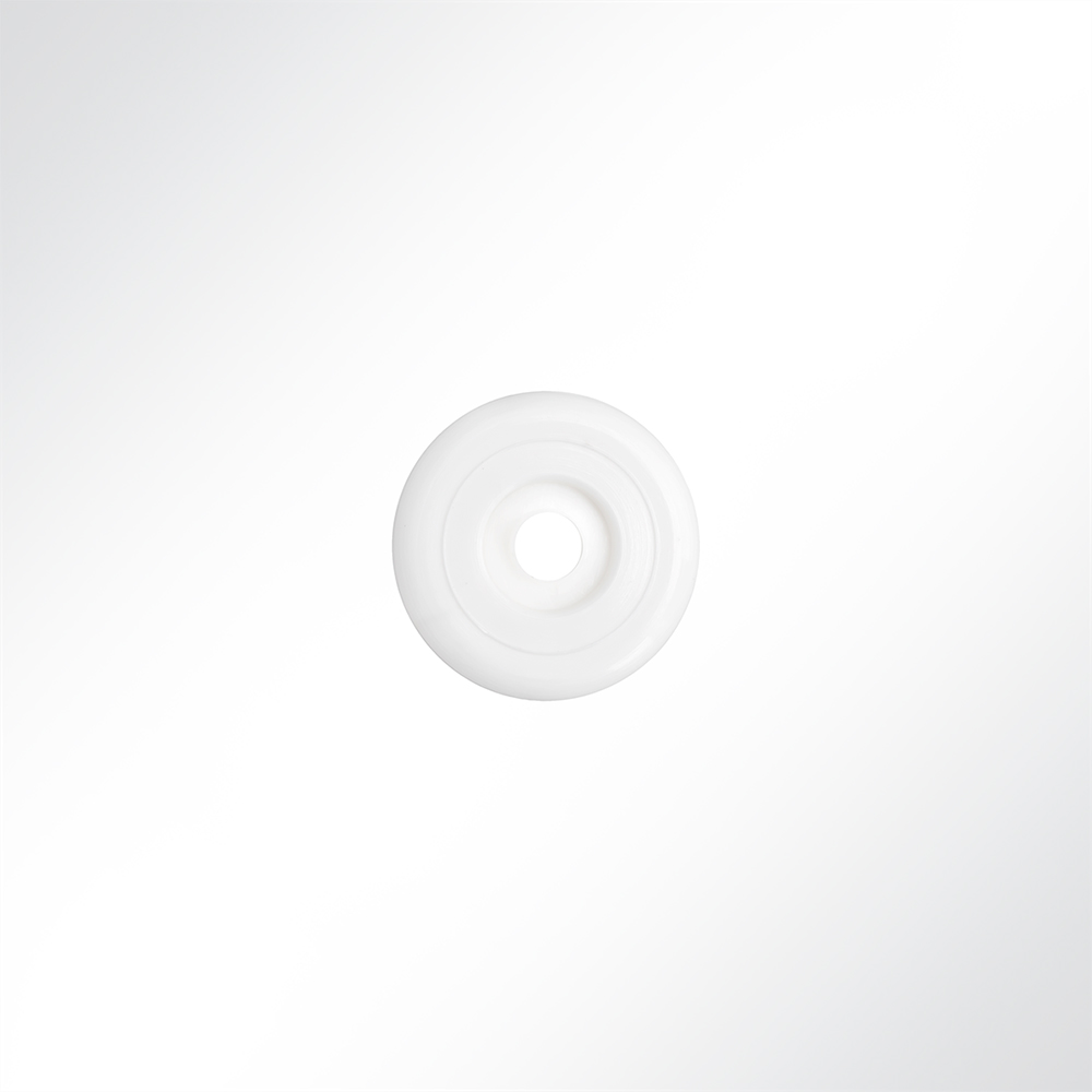 Artikelbild Persenningknöpfe rund weiß 12mm