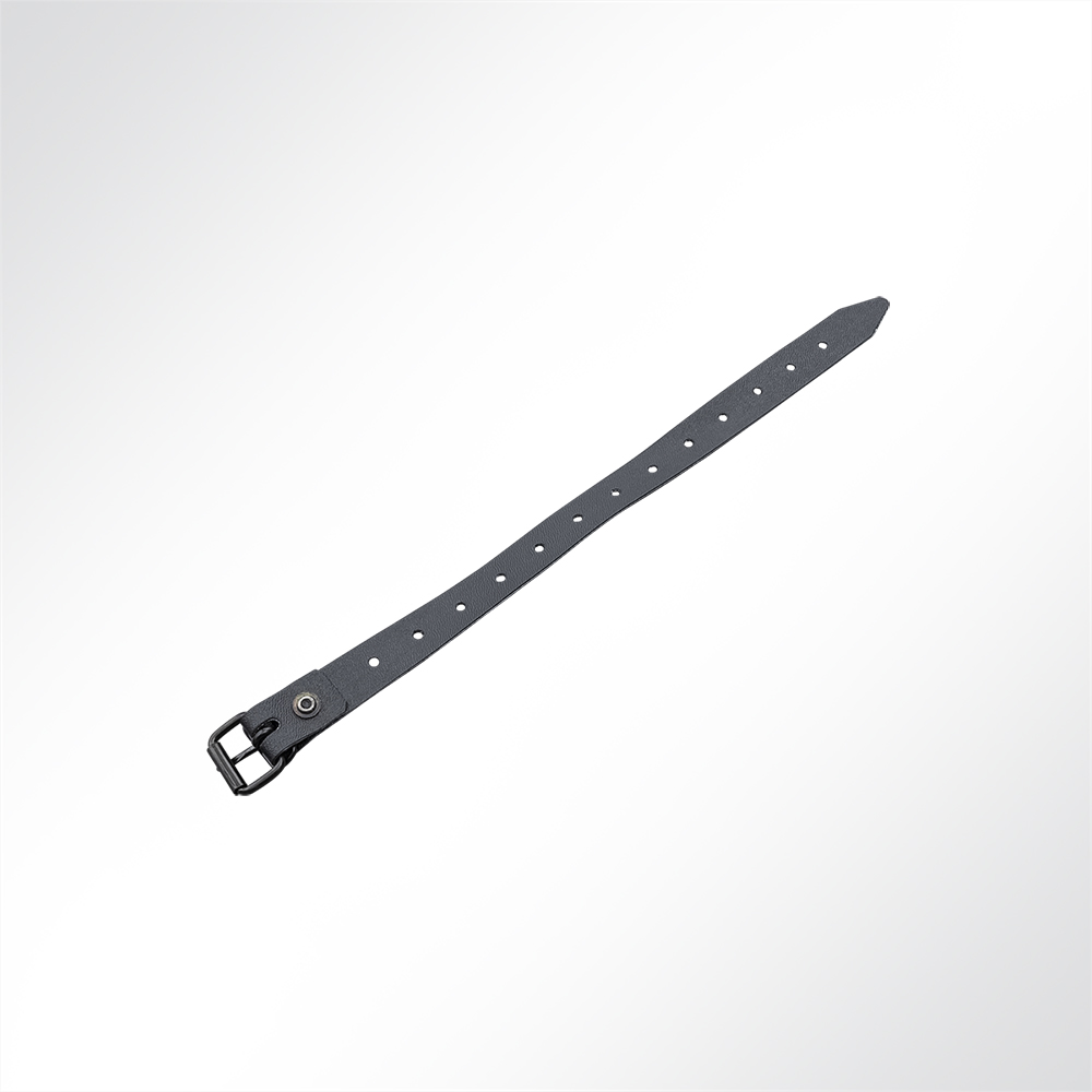 Artikelbild Schnallriemen mit Rollschnalle für Planen schwarz, Länge 350mm