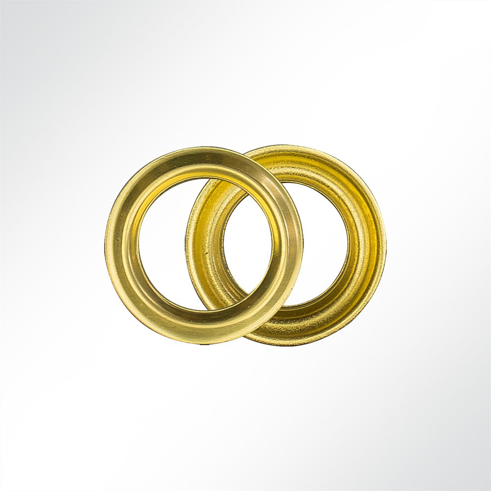 Artikelbild Rundöse messing für Plane 14mm Öse