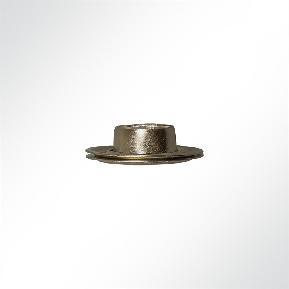Artikelbild Rundöse messing vernickelt für Plane 12mm Öse