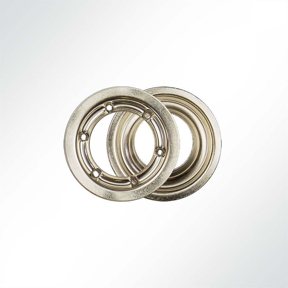 Artikelbild Rundöse messing vernickelt für Plane 25mm Öse