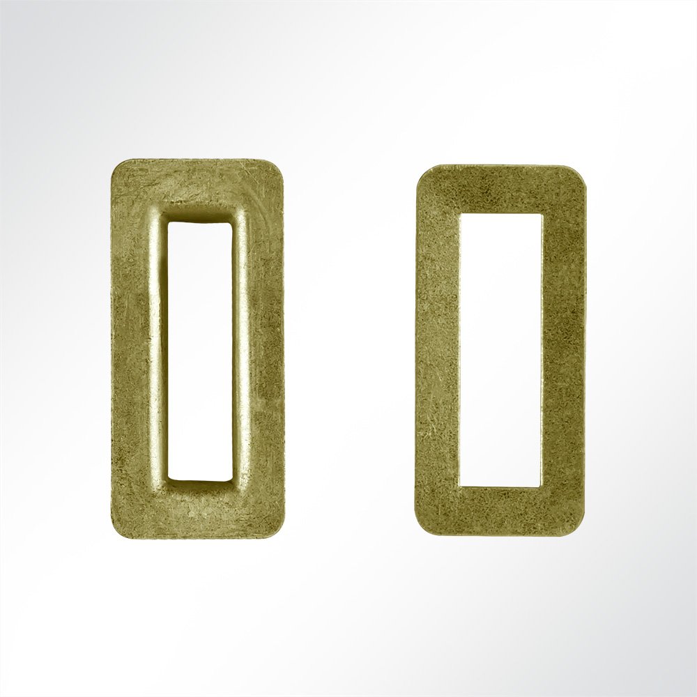 Artikelbild Rechtecköse 27x8 mm