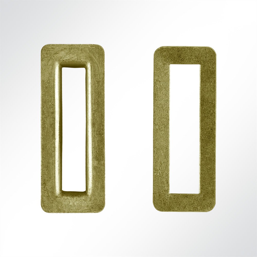 Artikelbild Rechtecköse 38x8 mm