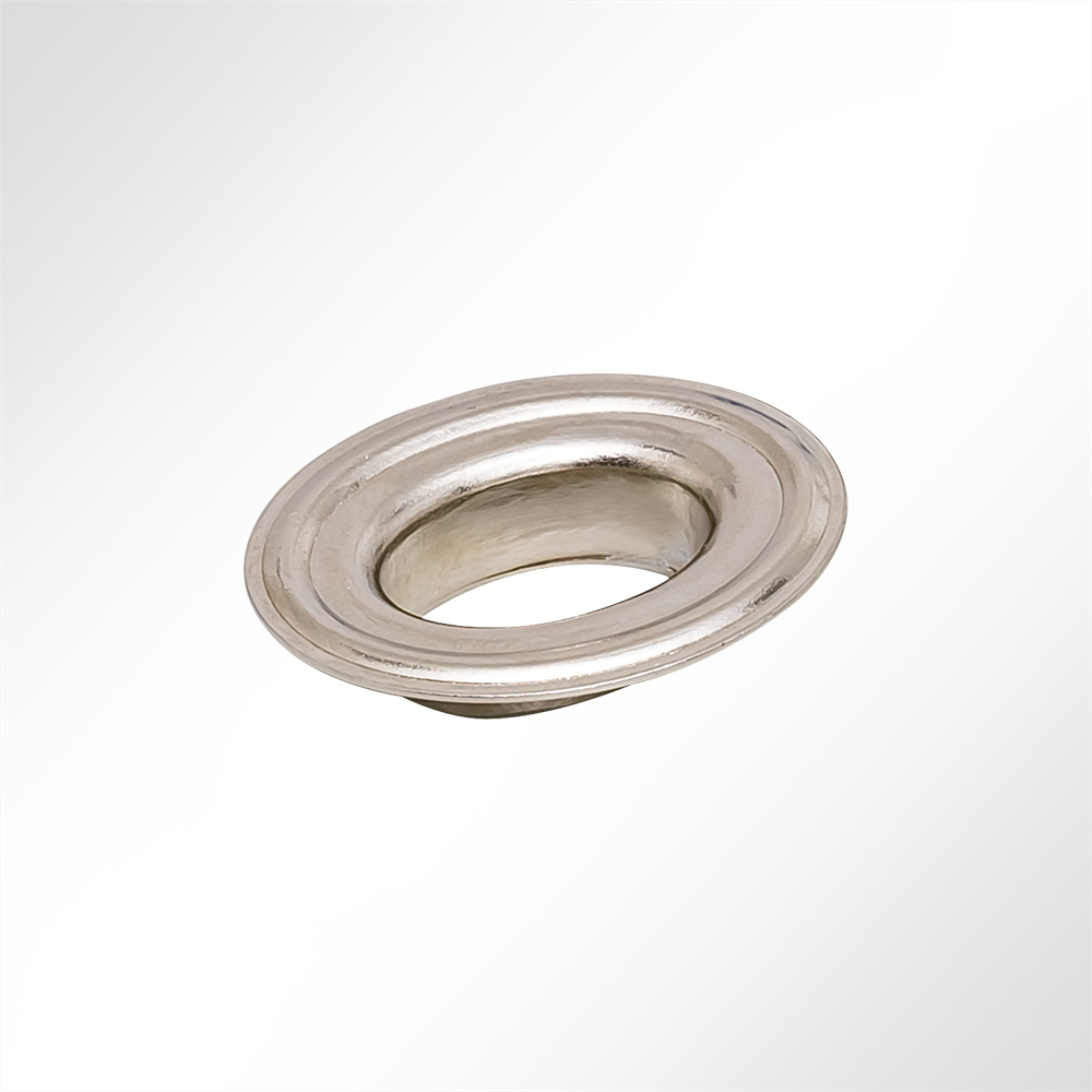 Artikelbild Ovalöse Messing vernickelt 15x9mm