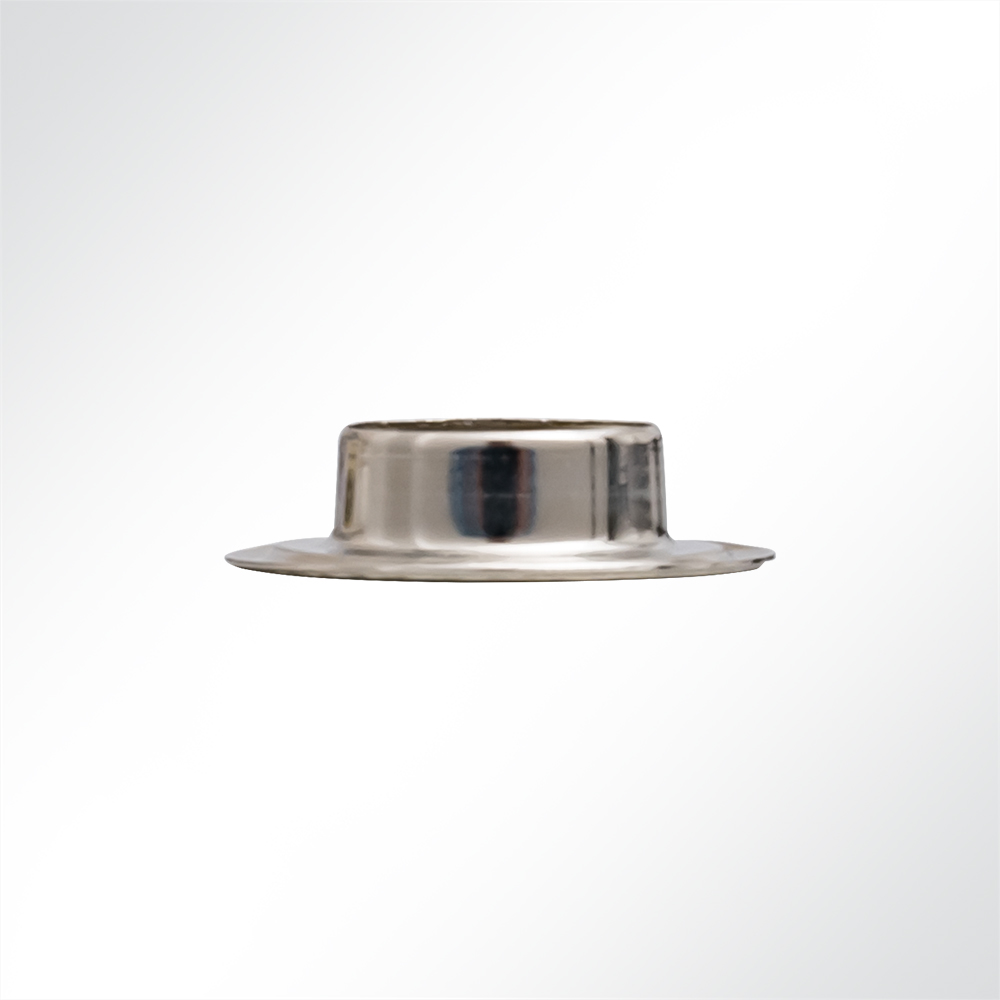 Artikelbild Ovalöse Messing vernickelt 19,5x12mm