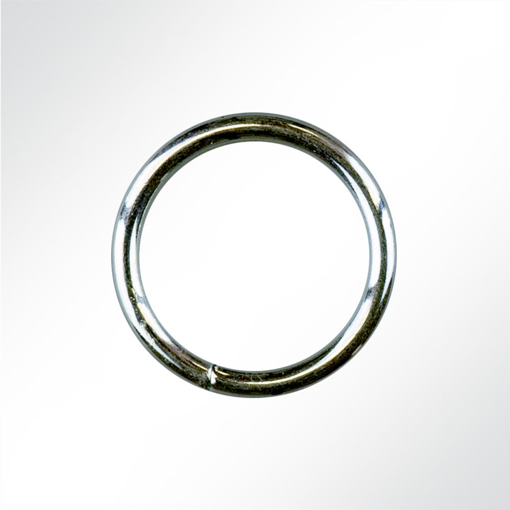 Artikelbild 70mm (Innenmaß) Rundring geschweißt aus Stahl verzinkt