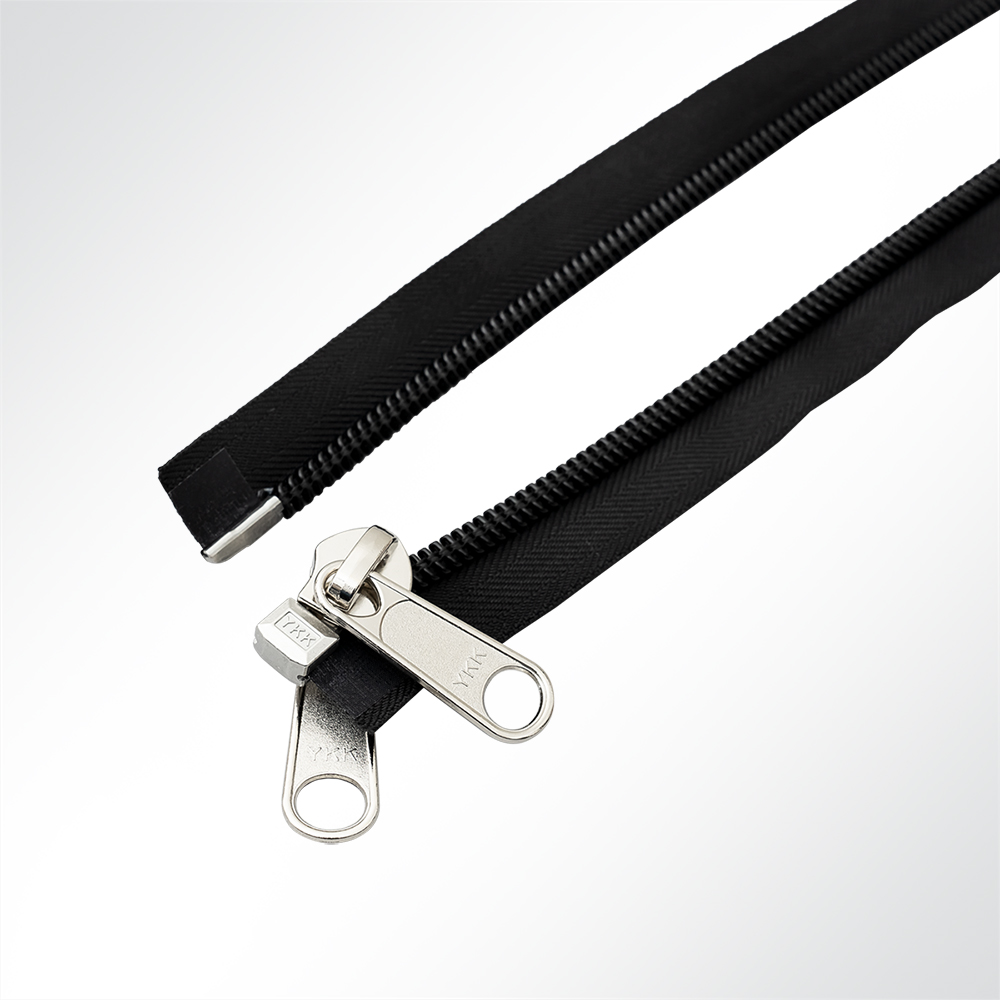 Artikelbild YKK® 10C Reißverschluss Zeltreisser, Spiral, teilbar, schwarz, Länge 78cm