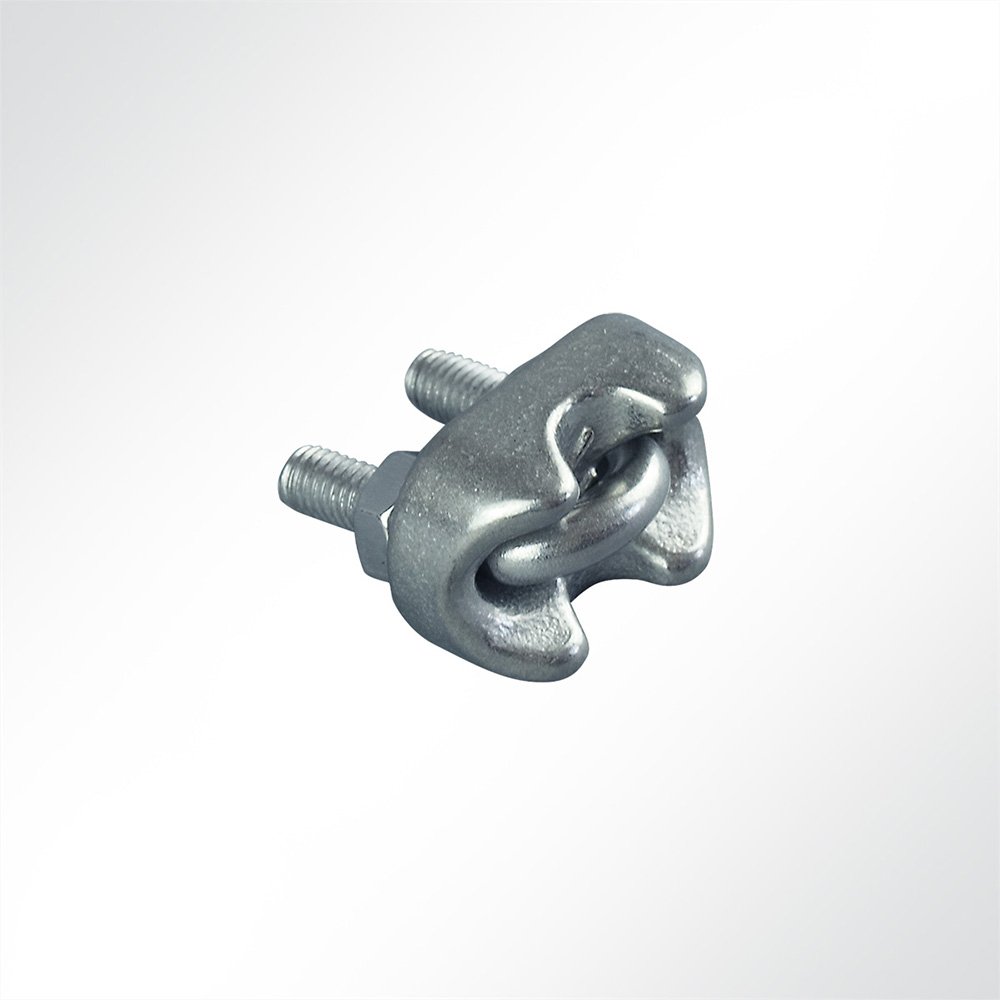 Artikelbild Drahtseilklemme Seilklemme Krampenzwingen für 3-4mm Seil