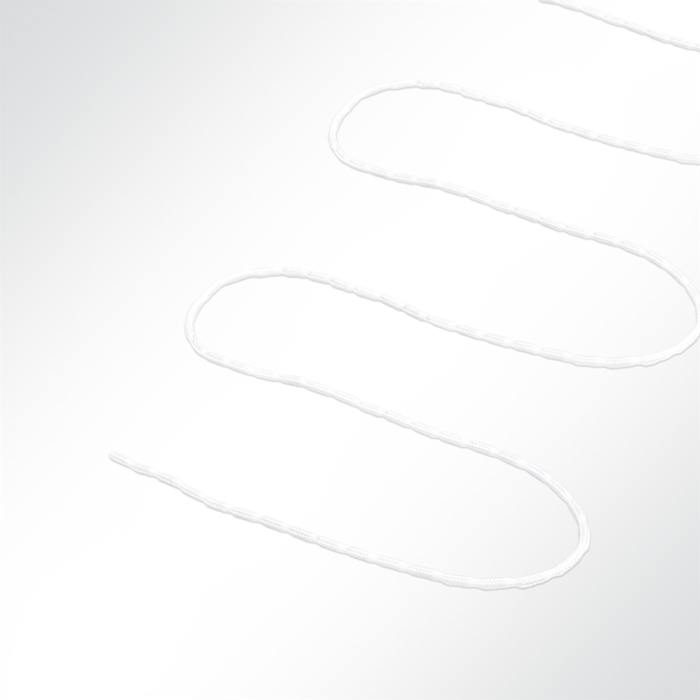 Edelstahl-Drahtband rostfrei und kochfest 14g/m weiß