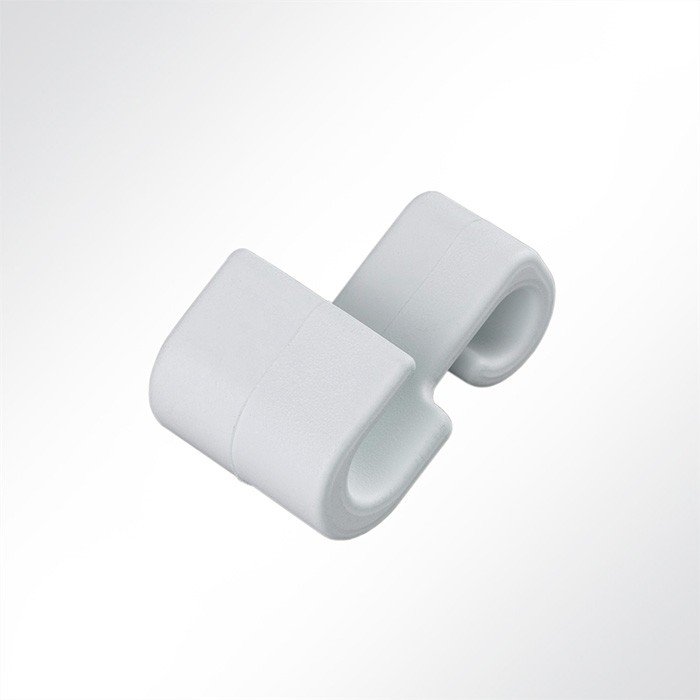 Doppelhaken asymmetrisch für Seil Ø 6-10mm