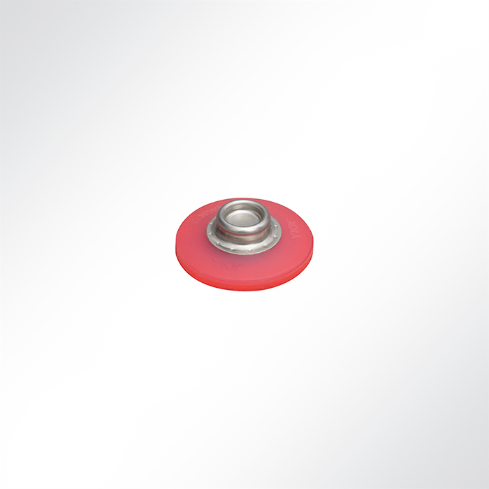 Niet und Kugel selbstklebend für Kappe und Feder