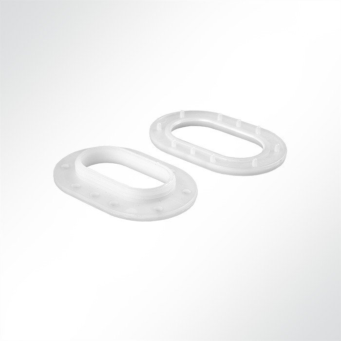 Ovalöse 40x21mm, Kunststoff
