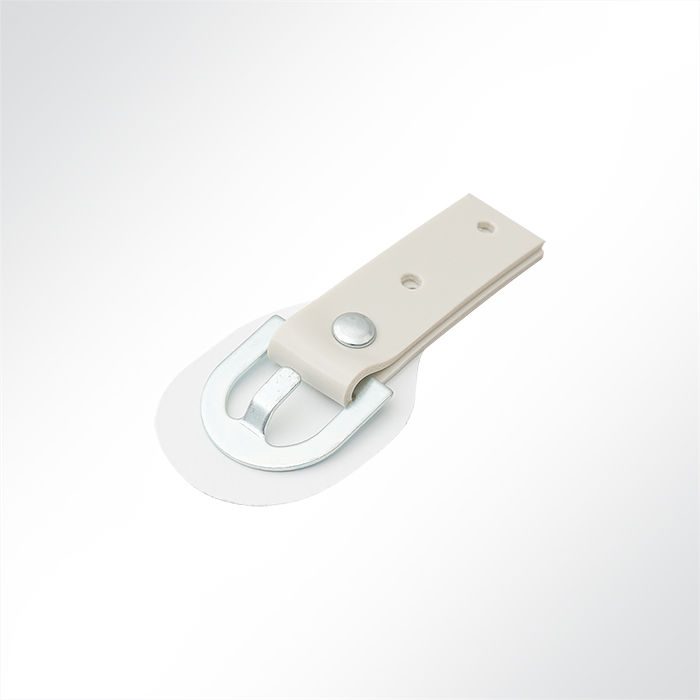 Aufrollkappe mit Scheuerunterlage weiß