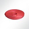 Vorschau Gurtband Polyester (PES) 50mm breit, 3 mm stark, 7500 Kg rot mit schwarzem Kennfaden